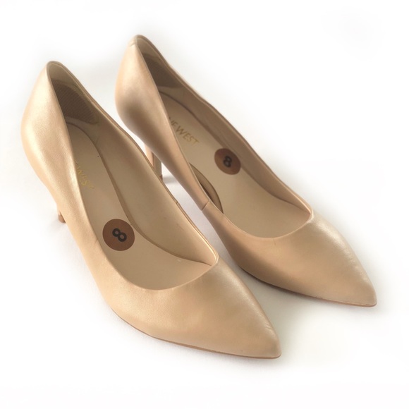 Nine West Shoes - NINE WEST Nude Heels